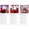1970-Present Nebraska Cornhuskers Mini Football Gumball Helmets *DIECUT DECALS*