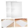 DOITOOL 3pcs Aluminum Sublimation Blank Sheets for DIY Engraving Precision