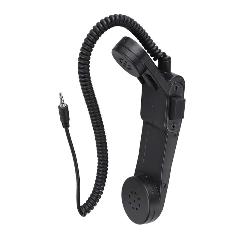 Topiky Military 3.5 mm Plug Handheld Speaker Microphone HiFi Sound