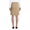 Lands' End Uniform Solid Knit Skort Above The Knee Khaki