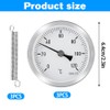 Udbrud Heating Pipe Thermometer, Pack of 3, Pipe Thermometer with