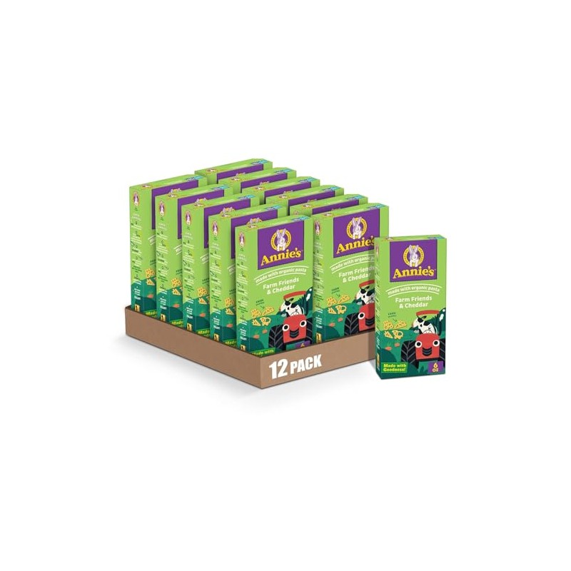 Annie's Farm Friends Pasta Shapes and Cheddar Macaroni and Cheese