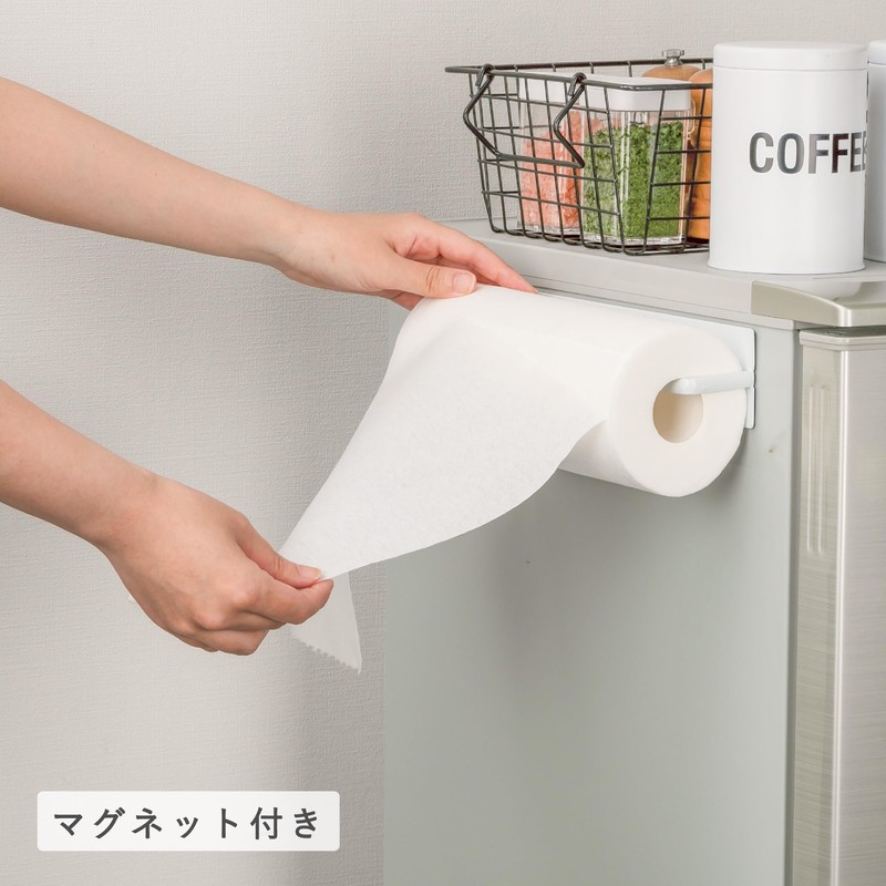 Takeda Corporation KP-HD6 Kitchen Paper Holder (Magnet, Easy to Install