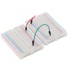 VKLSVAN 5pcs 400 Holes Mini Breadboard Laboratory Board 8.5*5.5CM Wire
