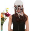 Convertible Sun Hat with Neck Protector Scarf Removable Top Wide