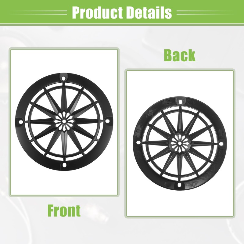 A ABSOPRO 4 Inch Car Speaker Grille Cover Round with