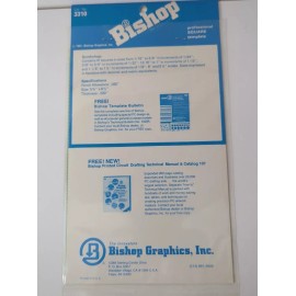 Bishop Vintage Bishop Professional Square Template No 3310 NEW