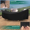 AKEfit Hammock Cover,400D Upgraded Waterproof Hammock Cover for 11-12 Ft