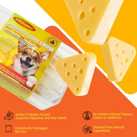 GMStahlei Dog Goat Cheese Treats - Bite Size - Human Grade Pet Treats - Healthy Treats - Boosts Immunity and Improves Coat - Dog Cheese Treats - 4.2 oz / 120g