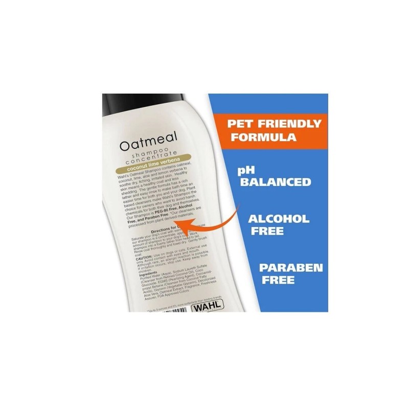 Wahl USA Dry Skin & Itch Relief Pet Shampoo for