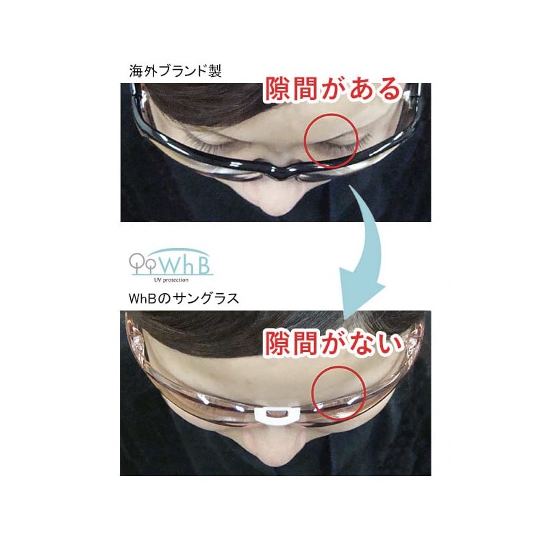 UV Protection Ultralight Sports Sunglasses WhB (Black)