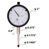 Clockwise Tools Dial Indicator, DICR-0105 0-1 inch