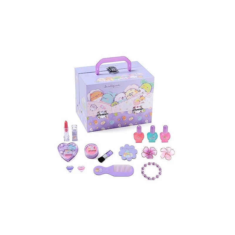 Wraith Sumikko Gurashi Vanity Makeup Box, Purple 230702