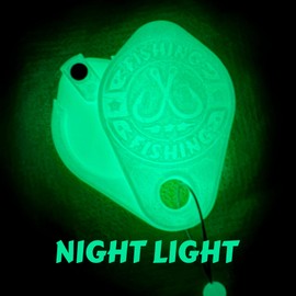 CIATLLLAIT 3pcs Fishing Knot Tying ToolGlow-in-Dark Ice Fish Hooks Cool Gadgets for Fishermen Accessories for Beginner Anglers