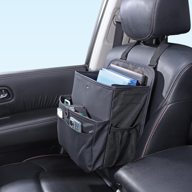 TAIKOO Car Seat Organizer，Universal Fit for Front & Back Seats-Hanging