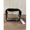 Capri Designs Clear/Black Makeup Bag / Camera Crossbody