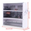 3 Tier Car Model Display Case,16 Parking Spaces Model Car