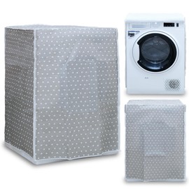Washing Machine Tumble Dryer Cover Indoor Waterproof Cover Zipper Dust Cover Indoor Washing Machine Cover 62 x 58 x 85 cm