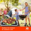 ANJUKE Collapsible BBQ Prep Tub with Lid(2Gal/8L),Foldable Camping Sink with
