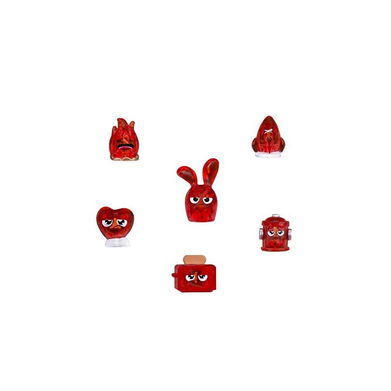 HANAZUKI Treasure Feisty Fury Toy Figure (6 Pack)