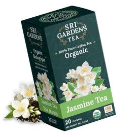 Sri Gardens Tea Jasmine Tea Bags, 20 count