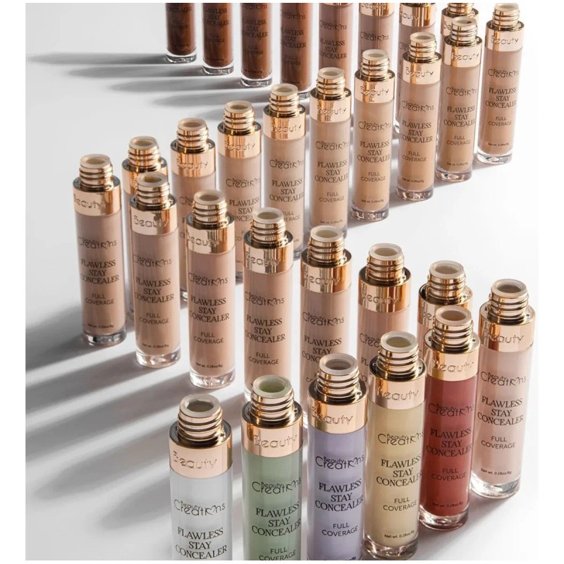 Corrector Beauty Creations Flawless Alta Cobertura Tonos
