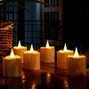 FREEPOWER Rechargeable Flameless LED Votive Candles with Timer Remote -