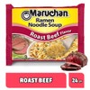 Maruchan Ramen Roast Beef, Instant Ramen Noodles, Ready to Eat
