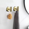 DGYB Large Suction Hooks for Bathrooms - Gold Towel Hooks