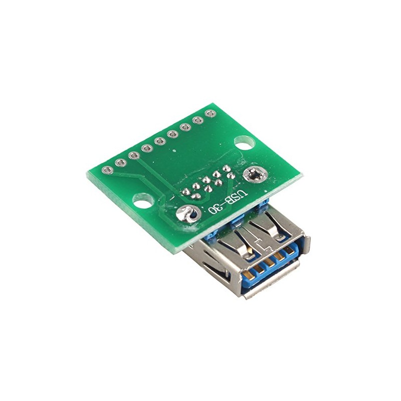HALJIA 2 USB 3.0 to DIP 2.54mm 9pin female PCB