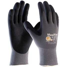 Maxiflex 34-874 Ultimate Nitrile Grip Work Gloves, XX-Small, 3 Pair