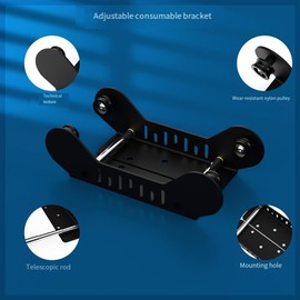 RANJOVER 1kg to 5kg 3D Printer Filament Holder Precision Adjustable Mount Rack for Filament Spools Bracket 3D Printer Accessories