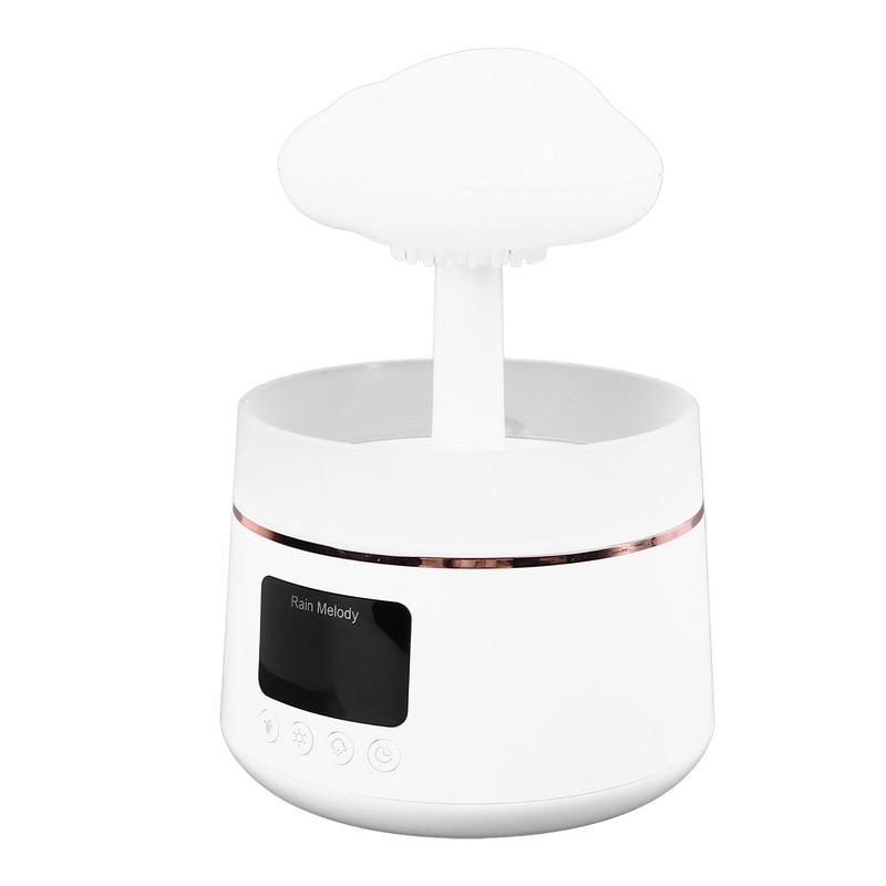 Rain Cloud Essential Oil Diffuser Humidifier Ultrasound Water Drip White