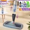 Spray Mop for Floor Cleaning with Washable Pads, Microfiber Wet