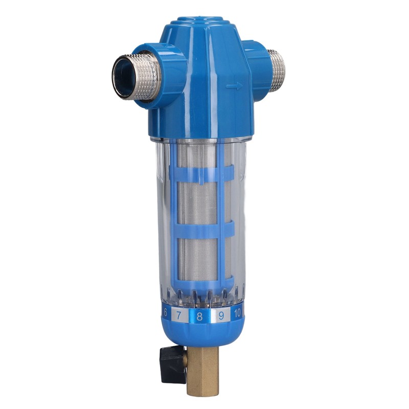 G3/4 External Thread Backwash Filter Sediment Pipe Filter Water Purification