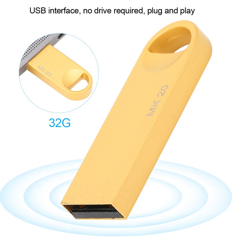 MAIKOU Mini Aluminum Alloy U Disk Portable Fashionable USB 2.0