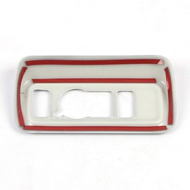 ruihe Carbon Fiber Color Trunk Switch Cover Dashboard Light Adjustment Trim Fit for Ford Explorer 2020 2021 2022 2023