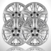 4-Pack of 18' Screw-on Chrome Hubcaps fit for Impala 2014-2019