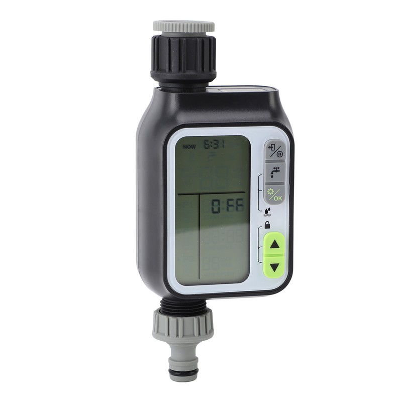 Sprinkler Timer for Garden Hose ABS PC IPX5 Programmable Rain