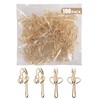 Curtain Hooks Metal Curtain Header Tape Drapery Hooks for curtains