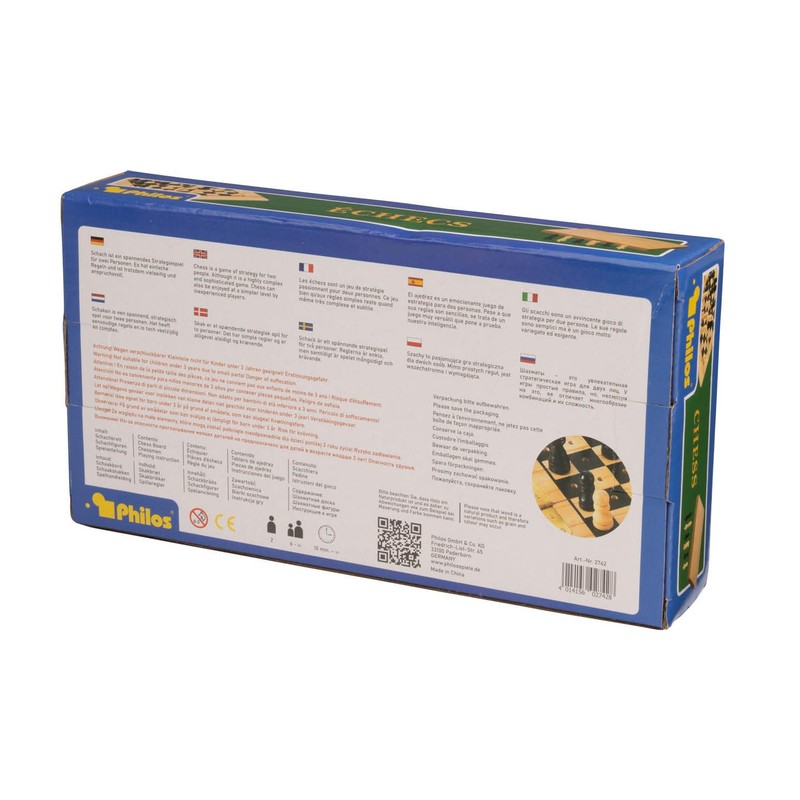 Philos 2742 Chess Mini Folding Game