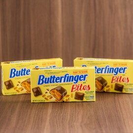 Butterfinger Bite-Sized Peanut-Buttery Chocolate-y Candy Bars, 3.5 oz Movie Theater Box (Pack of 9)​