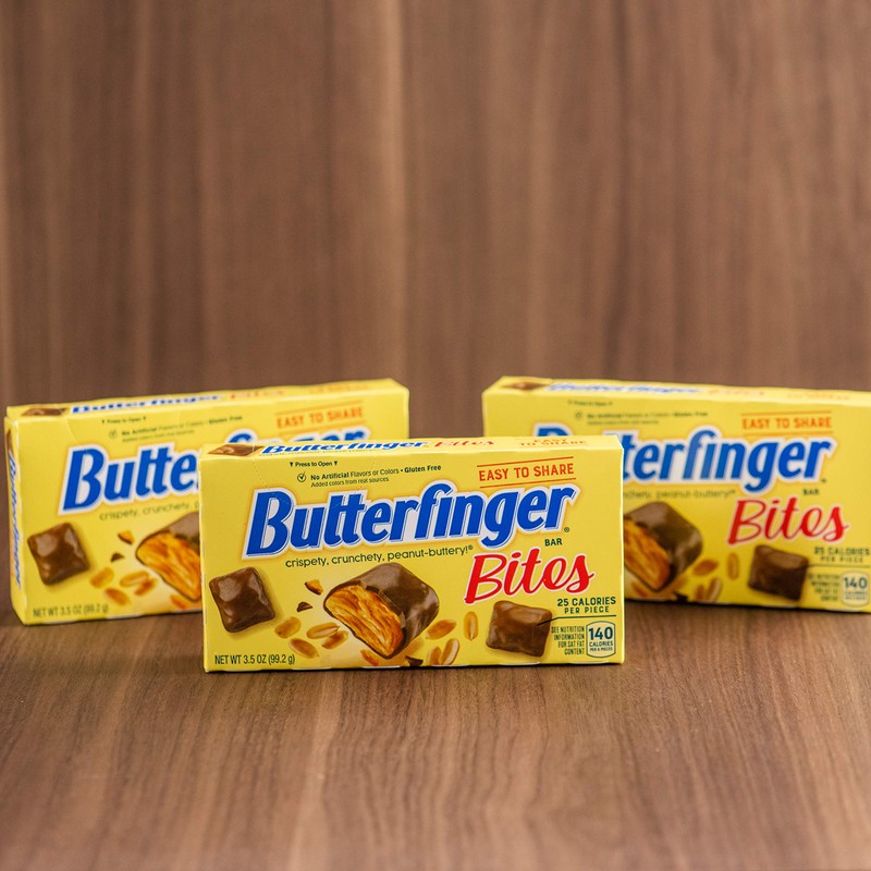 Butterfinger Bite-Sized Peanut-Buttery Chocolate-y Candy Bars, 3.5 oz Movie Theater