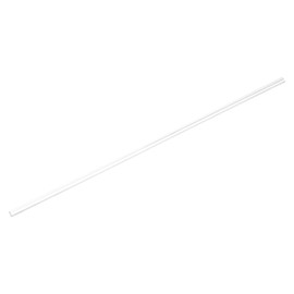 sourcing map 2pcs Clear Rigid Tubing Pipe 2mm ID x 6mm(1/4") OD 1Ft(305mm) Round Plastic Polycarbonate Tube