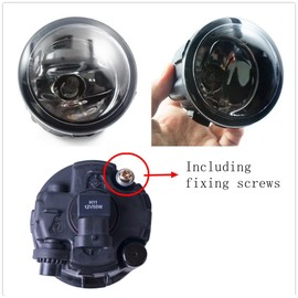 Tiny Force Pair Of Fog Lights Compatible with Nissan Armada Exclusive & Platinum Reserve & Platinum & SL & SV 2017-2020 Replaces 261508990B 261508993B 261508998B 261508992B (Halogen)