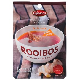 Gasco Gass Ginger Ivo Tea, 1.1 oz (30 g) (0.8 oz (2 g) x 15 TB) [Other] [Other]