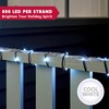 Joiedomi 600 LED Christmas Lights Outdoor,197 FT Cool White Christmas