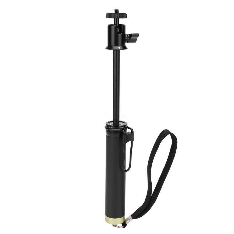 Action Camera Aluminium Alloy 6 Section Selfie Stick 18‑72cm for