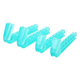 Cubiertas de Cuchillas para Patines de Hielo, Material de Silicona Ajustable, Protectores de Patines Fáciles de Usar para Patines de Hielo (Azul hielo)