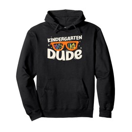Kindergarten Dude Back To School Sunglasses Teachers Pullover Hoodie